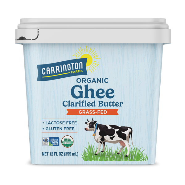 Carrington Farms organic ghee tub